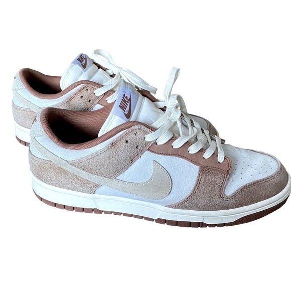 Nike Dunk Low Premium "Medium Curry" Suede Sneakers - Men’s 11.5 - Picture 2 of 14